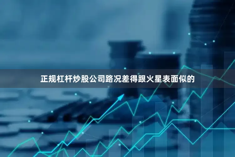 正规杠杆炒股公司路况差得跟火星表面似的